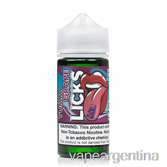 Frozty Yummi Uva - Licks Roll Upz - 100ml 3mg Vape Argentina